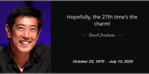 RIP in STEM, Grant.