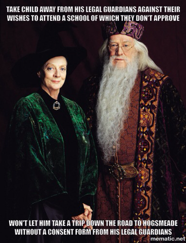 Dumbledore. Psh. More like Scumbledore.
