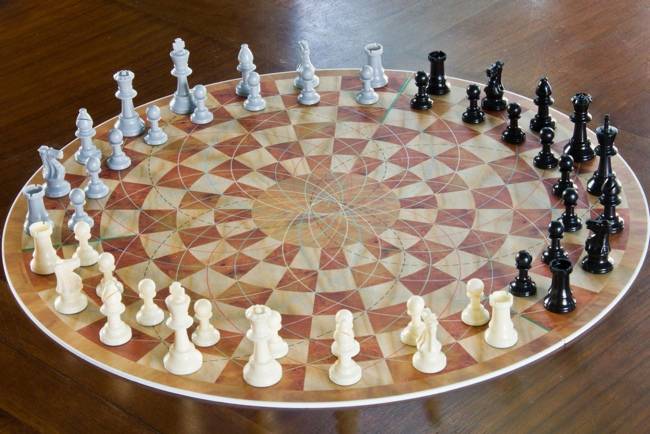 Three player chess