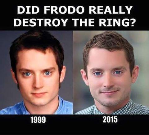 Damn you Frodo