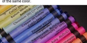 There are Element Crayons that help you learn the Periodic Table