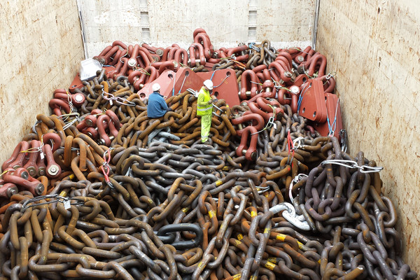 Anchor chains are HUGE