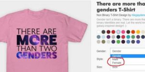 More than two genders… in theory.