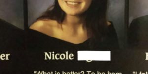 Yearbook comment of the year.