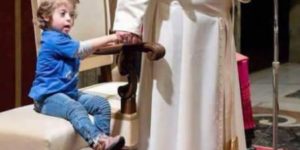 …And the Holy Father continued to preach.