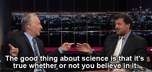 The good thing about science.