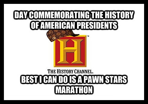 Good work History channel.