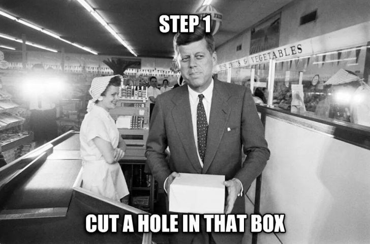 proof JFK was way ahead of his time.