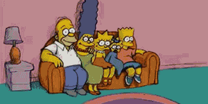 Simpson’s longest running couch gag is pretty dark