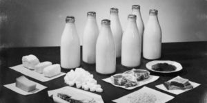 Weekly ration for two people in the UK, 1943