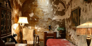 Al Capone’s prison cell.