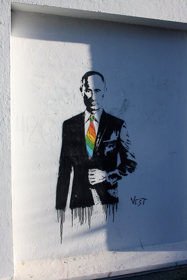 Street Art of Putin.