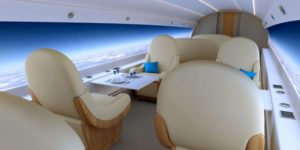 Supersonic private jet to use external cameras, giant displays instead of windows