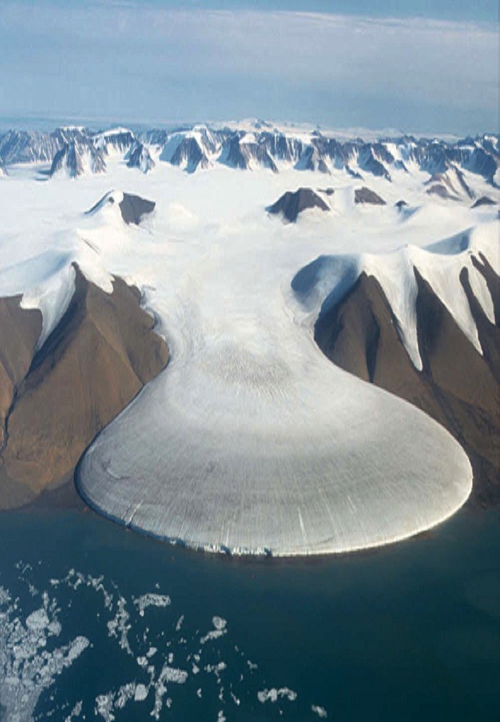 Melting ice looks amazing