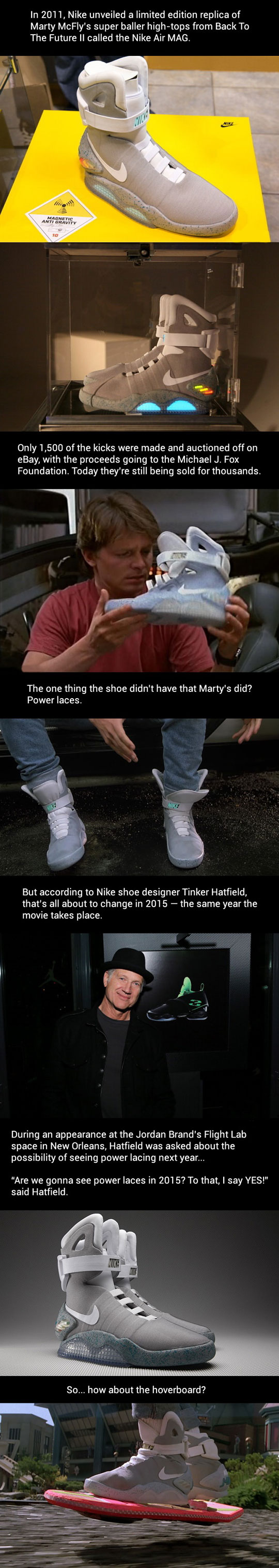 Marty McFly's super baller high tops.