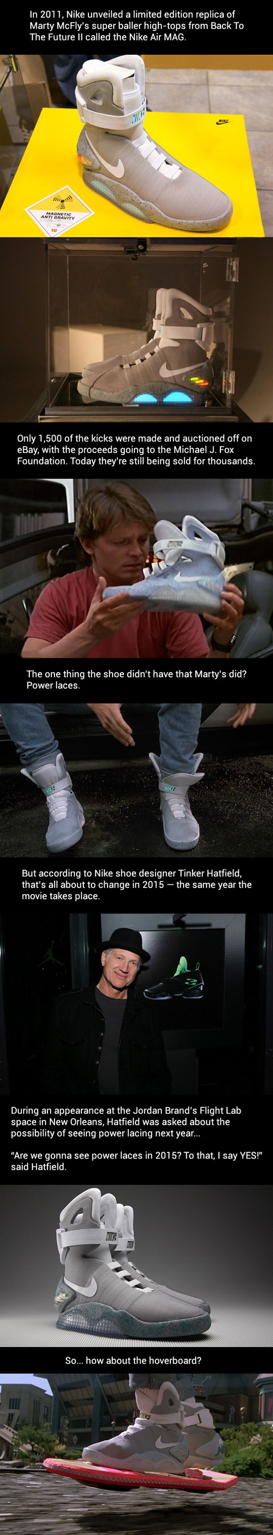 Marty McFly's super baller high tops.