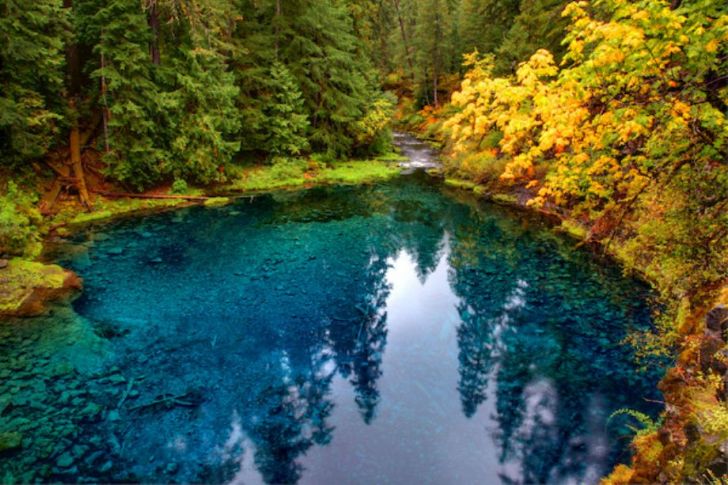 Blue Pool, McKenzie River, Oregon