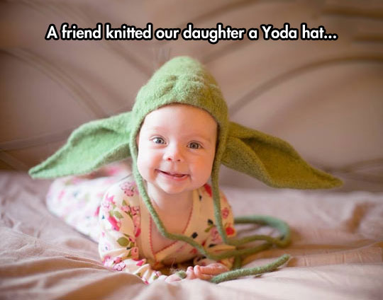 The cutest Yoda