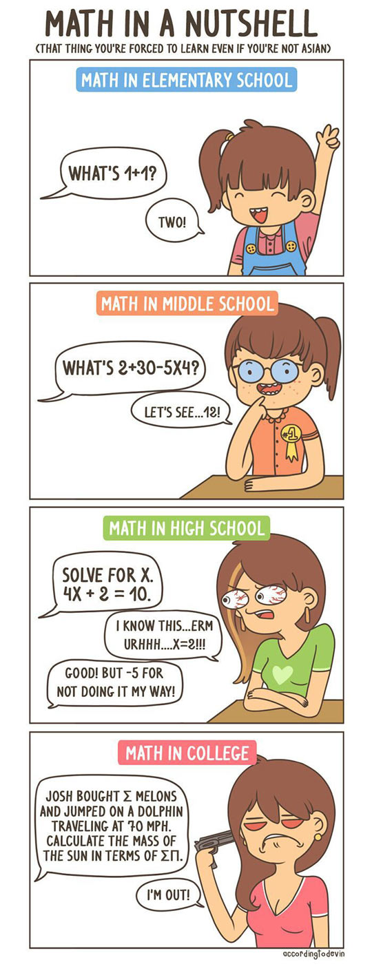 Math in a nutshell