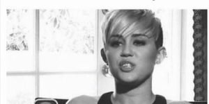Well said Miley…