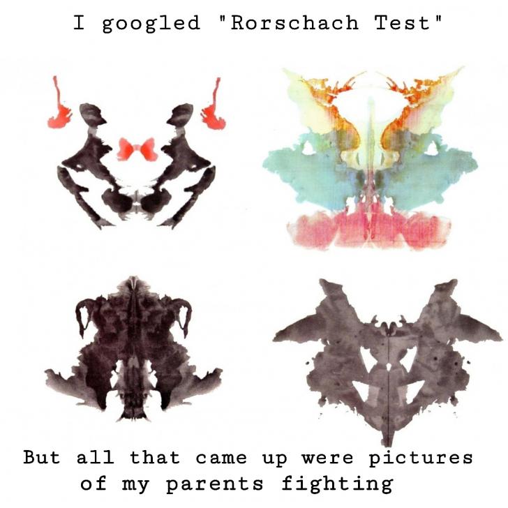 Rorschach tests are a scham