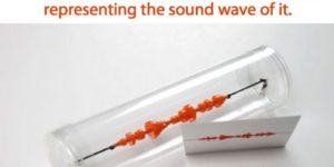 Sound wave bracelets.