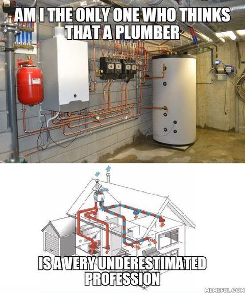 Respect for plumbers