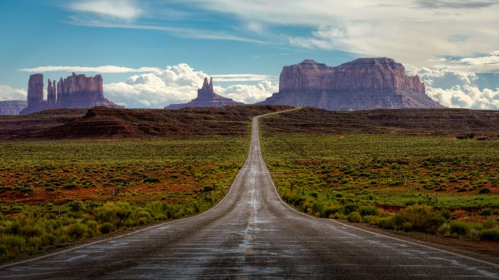 Forest Gump Point, Utah - This is where Forest decided to stop running.