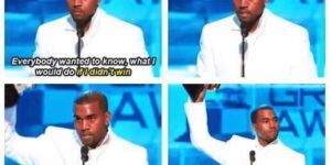 One of my favorite Kanye moments