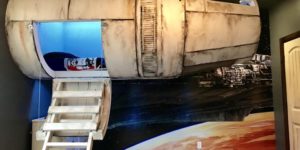 Millennium Falcon Bed
