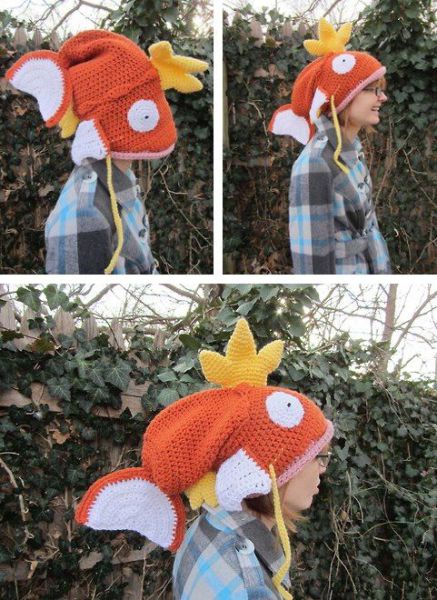 Magikarp beanie.