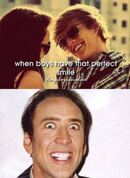 That perfect smile...