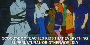 Thank you, Scooby Doo