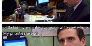 Michael Scott at his best.