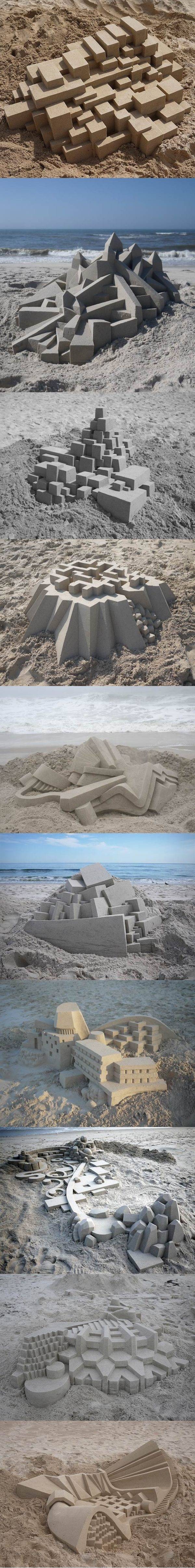 Sand art.