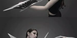 Electric violin looks like a sci-fi weapon