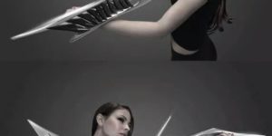 Electric violin looks like a sci-fi weapon