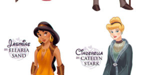 Disney+Princesses+as+Game+Of+Thrones+Characters