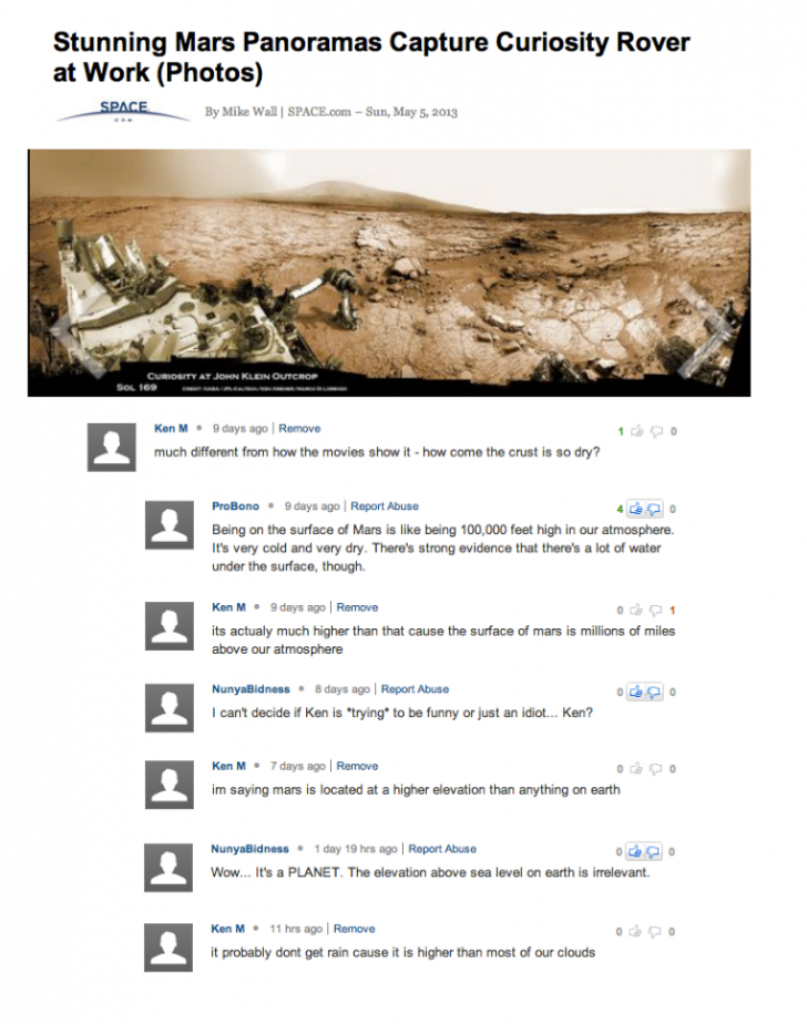 Ken M on Mars