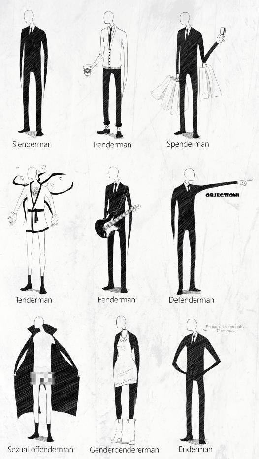 The many Slendermen.