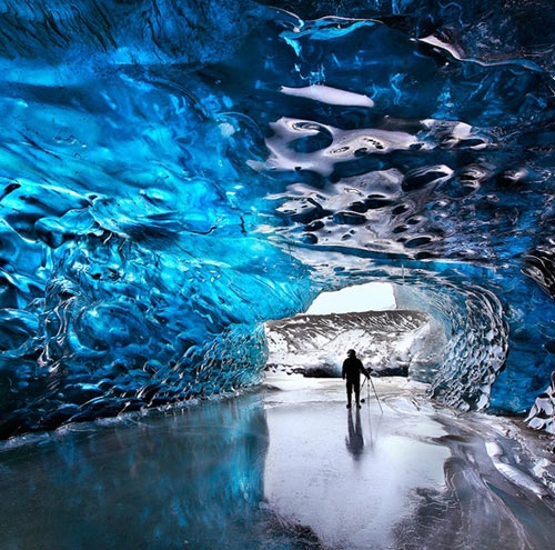 Ice caves.
