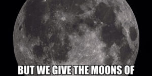 Why do we call our moon the moon?