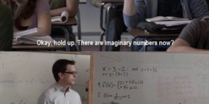 Imaginary numbers…..