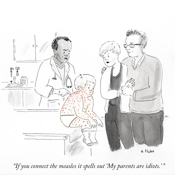 Connect the measles!