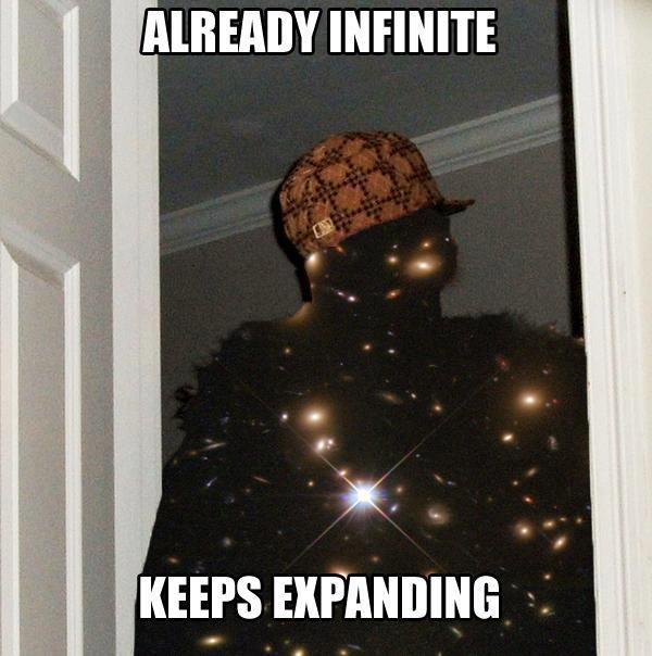 Scumbag universe.