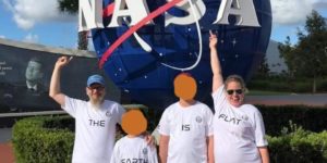Good parents take their kids to NASA HQ.