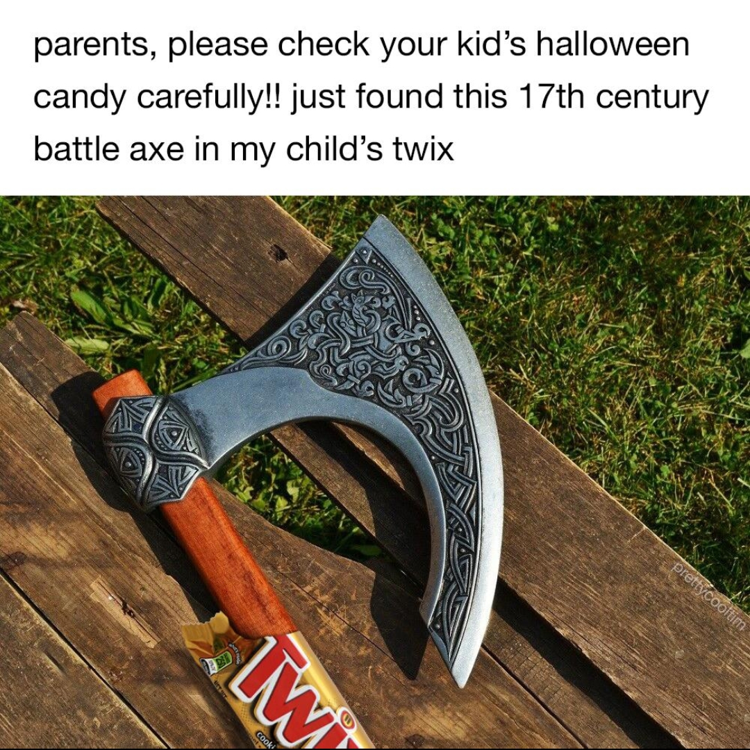 Axe or treat