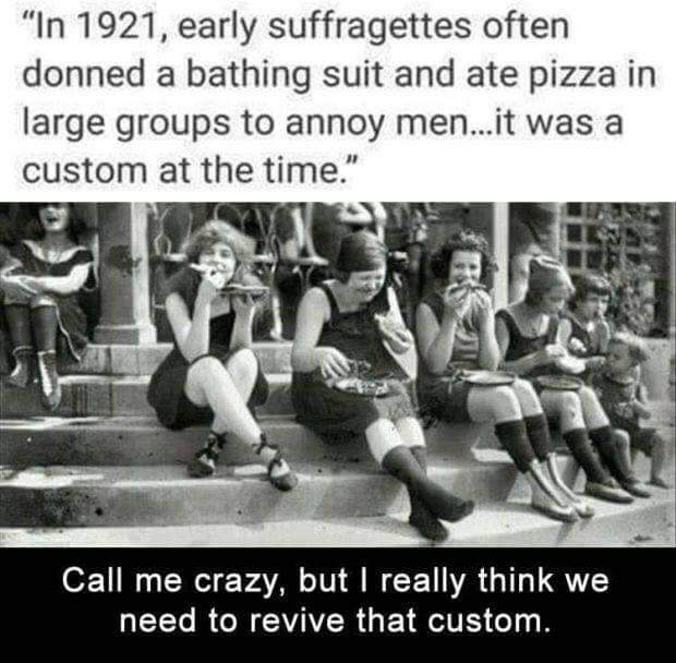 Bring back the suffragettes!
