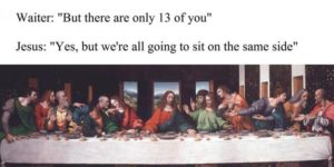 Jesus: Every caterers nightmare