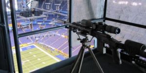 Sniper’s nest at the Super Bowl